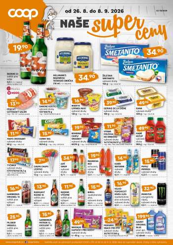 Leták TREFA coop - 26.8.2026 - 8.9.2026.