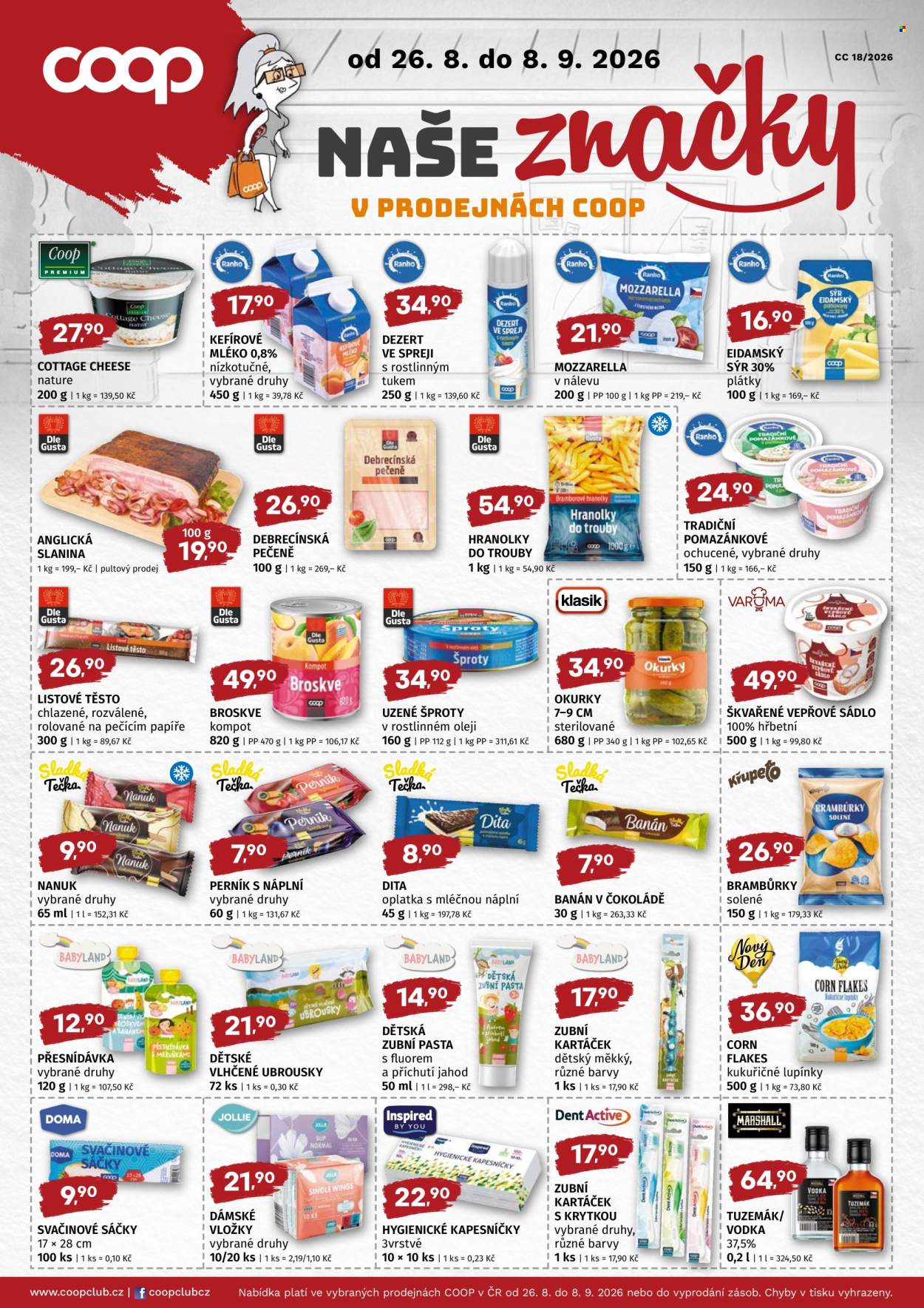 Leták TREFA coop - 26.8.2026 - 8.9.2026. Strana 2