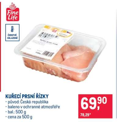 Kuřecí prsní řízky