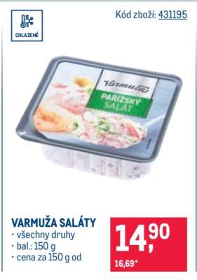 VARMUŽA SALÁTY