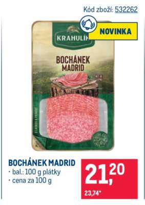 Bochánek Madrid