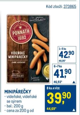 MINIPÁREČKY