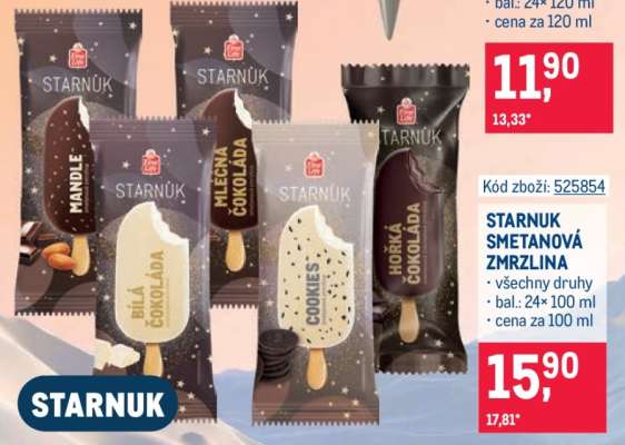 STARNUK SMETANOVÁ ZMRZLINA