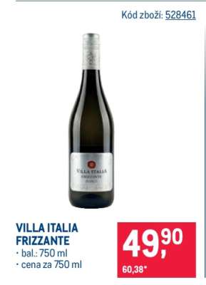 VILLA ITALIA FRIZZANTE