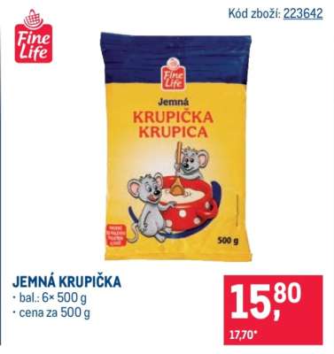 Jemná krupička