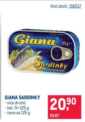 Giana Sardinky