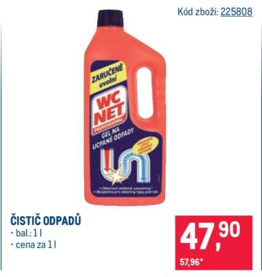 Čistič odpadů
