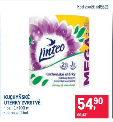 Kuchyňské utěrky 2vrstvé