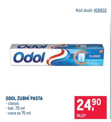Odol zubní pasta*