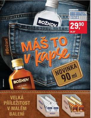 Božkov Vodka 37,5 %, Božkov Originál 37,5 %