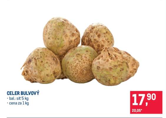 Celer bulvový