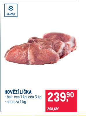 Hovězí líčka