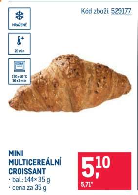 MINI MULTICEREÁLNÍ CROISSANT