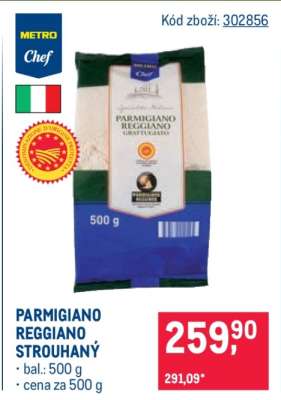 PARMIGIANO REGGIANO STROUHANÝ