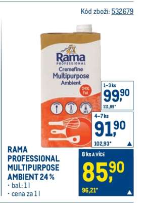 RAMA PROFESSIONAL MULTIPURPOSE AMBIENT 24 %