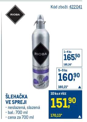 Šlehačka ve spreji