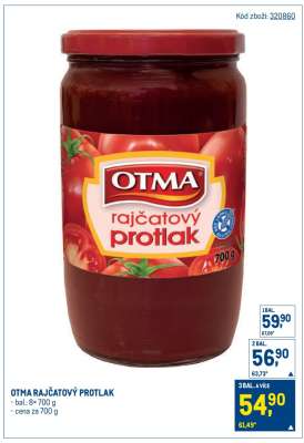 Otma Rajčatový protlak