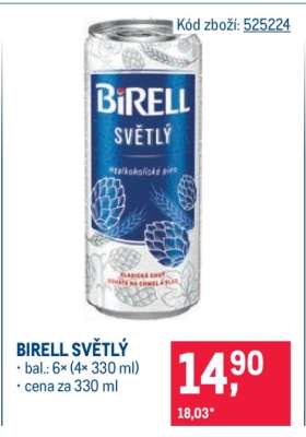 Birell světlý