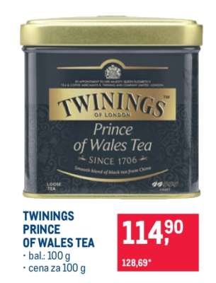 TWININGS PRINCE OF WALES TEA