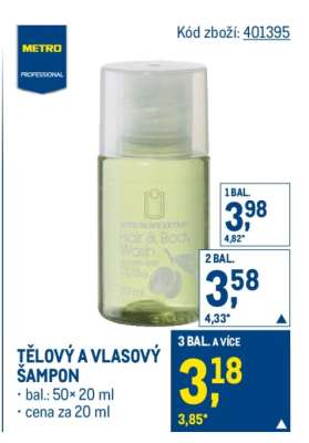 TĚLOVÝ A VLASOVÝ ŠAMPON