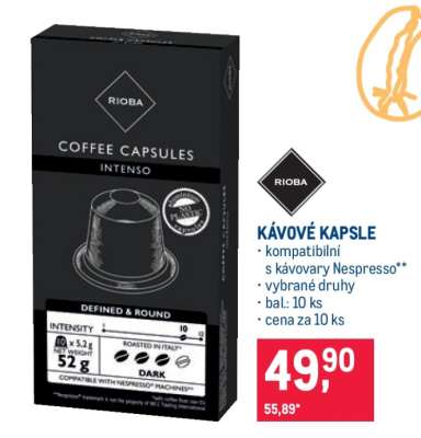 Kávové kapsle