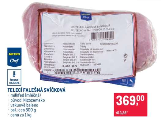 Telecí falešná svíčková