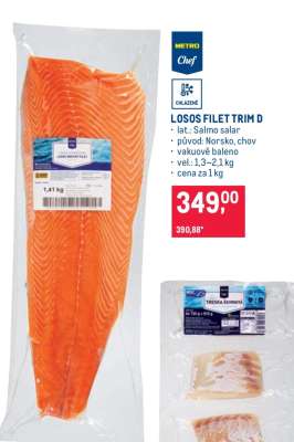 Losos filet trim D