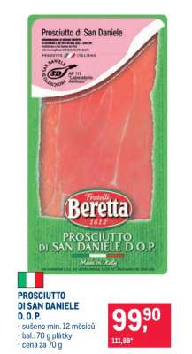 Prosciutto di San Daniele D. O. P.