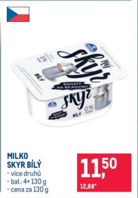 MILKO SKYR BÍLÝ