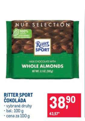 Ritter Sport čokoláda