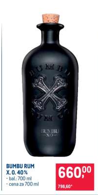 Bumbu Rum X. O. 40 %