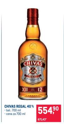 Chivas Regal 40 %