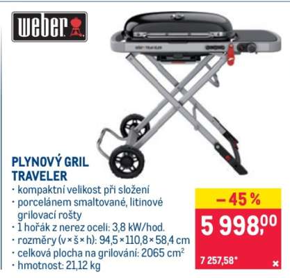 PLYNOVÝ GRIL TRAVELER