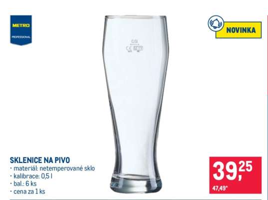 SKLENICE NA PIVO*