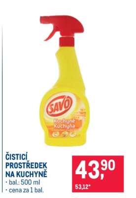 ČISTICÍ PROSTŘEDEK NA KUCHYNĚ