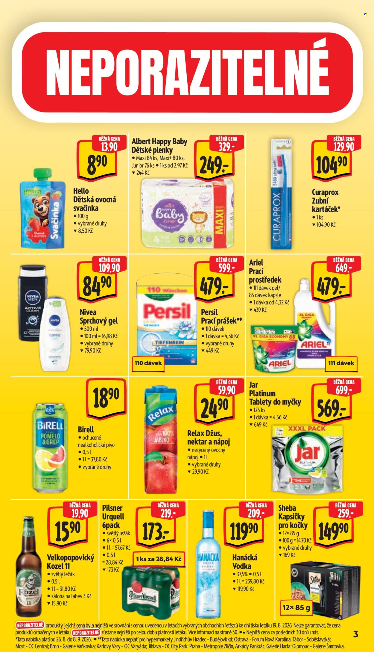 Leták Albert Hypermarket - 26.8.2026 - 1.9.2026. Strana 7