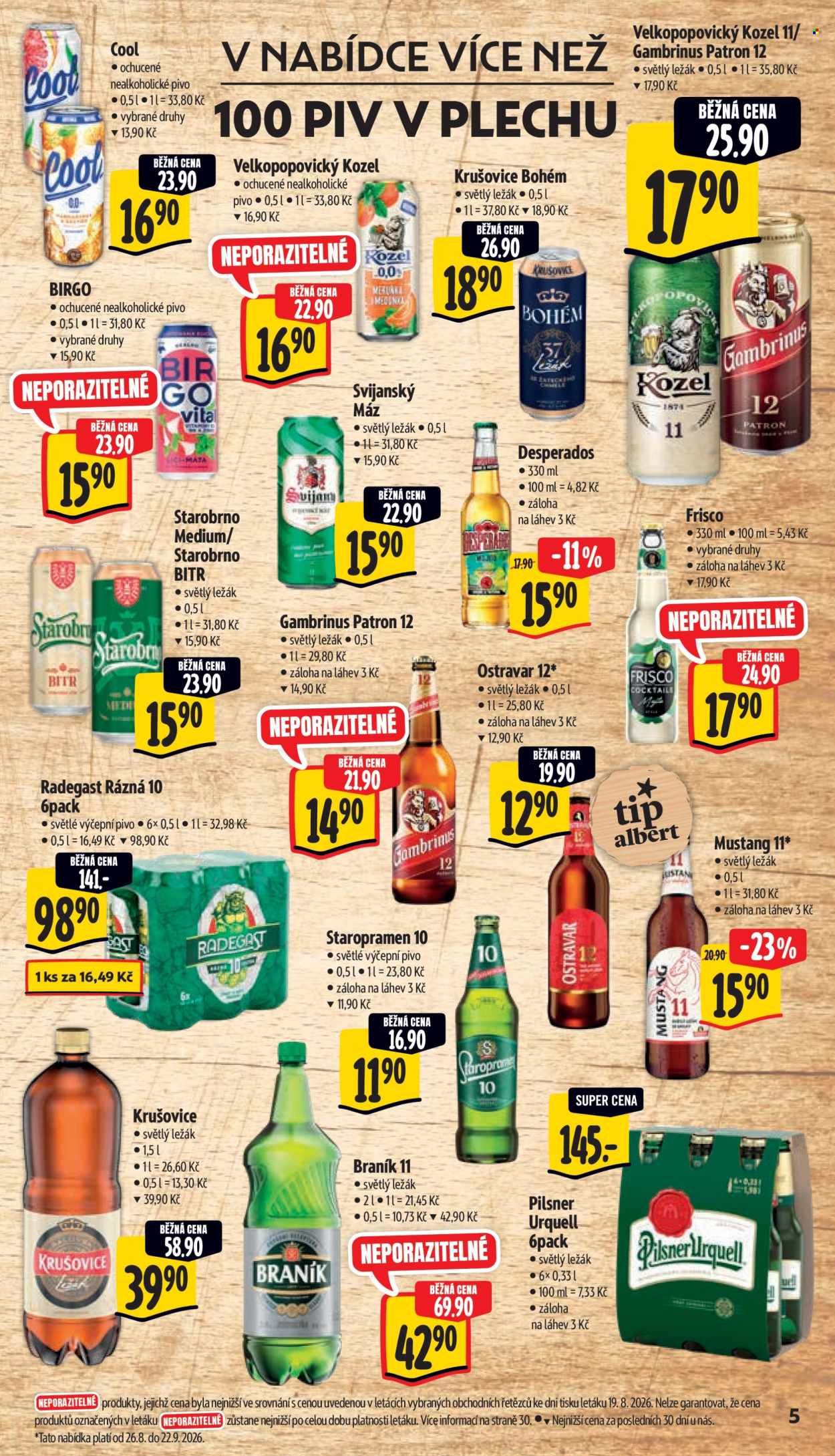 Leták Albert Hypermarket - 26.8.2026 - 1.9.2026. Strana 13