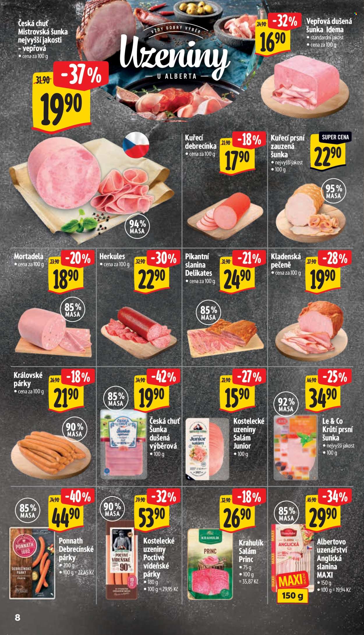 Leták Albert Hypermarket - 26.8.2026 - 1.9.2026. Strana 18