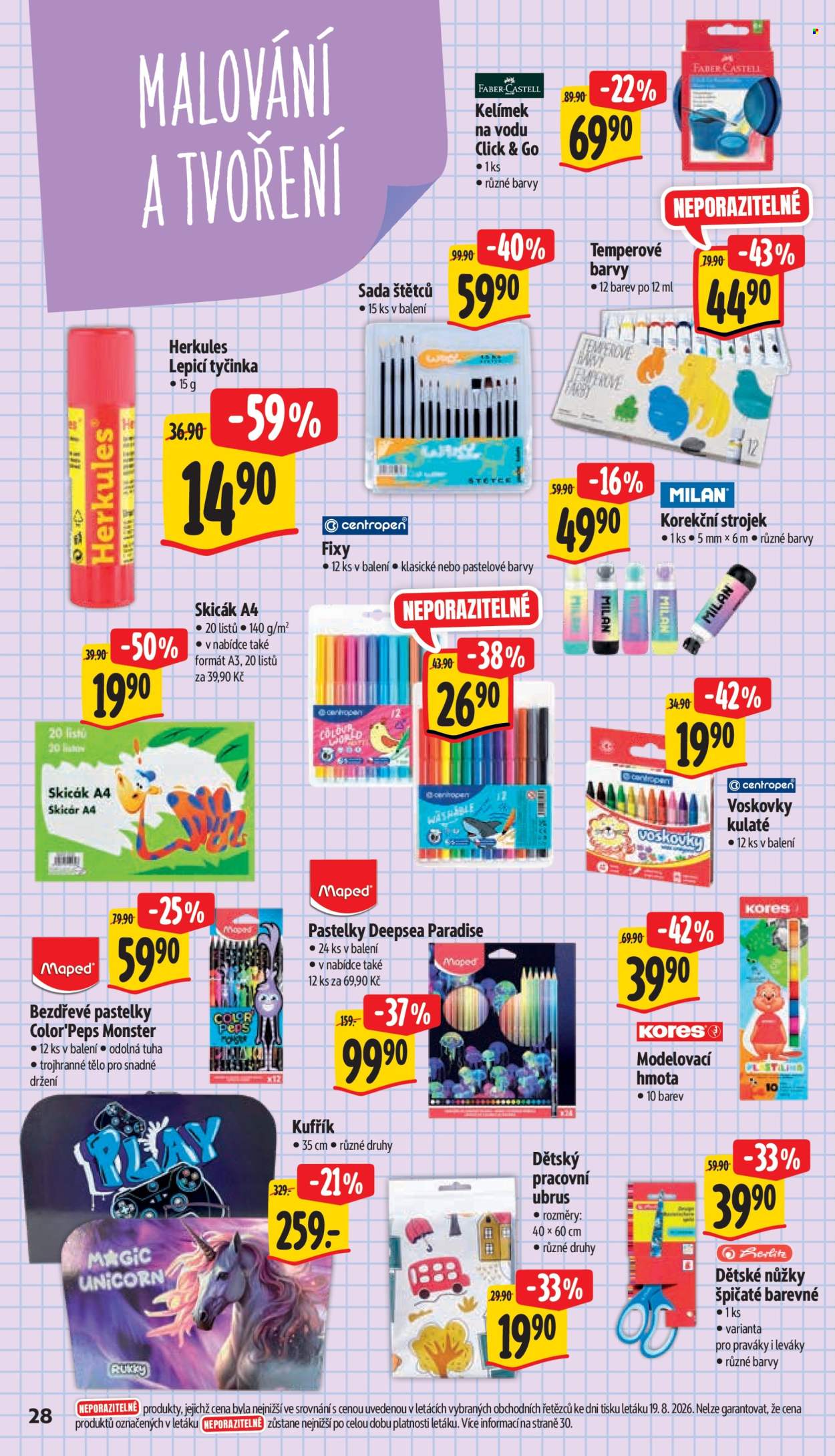 Leták Albert Hypermarket - 26.8.2026 - 1.9.2026. Strana 38