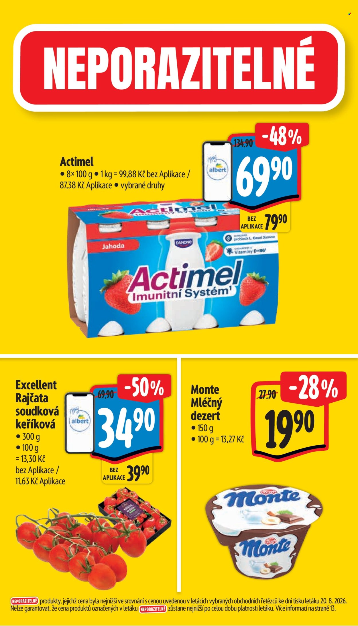 Leták Albert Supermarket - 26.8.2026 - 1.9.2026. Strana 3
