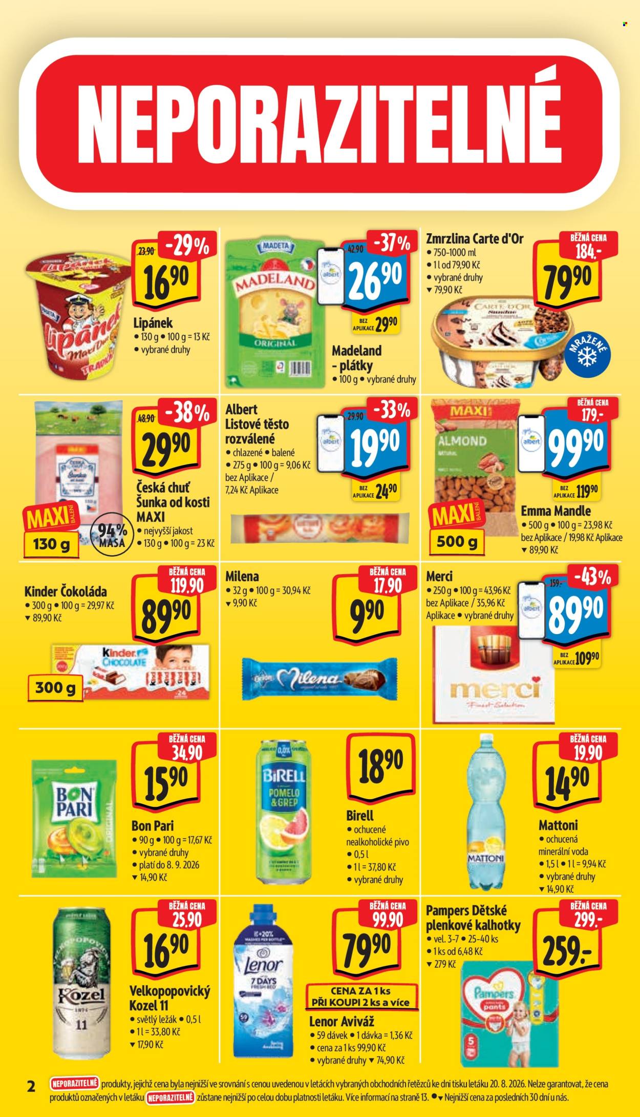 Leták Albert Supermarket - 26.8.2026 - 1.9.2026. Strana 6