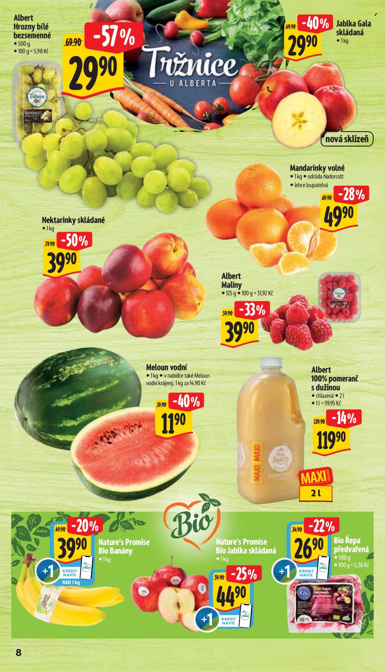Leták Albert Supermarket - 26.8.2026 - 1.9.2026. Strana 14