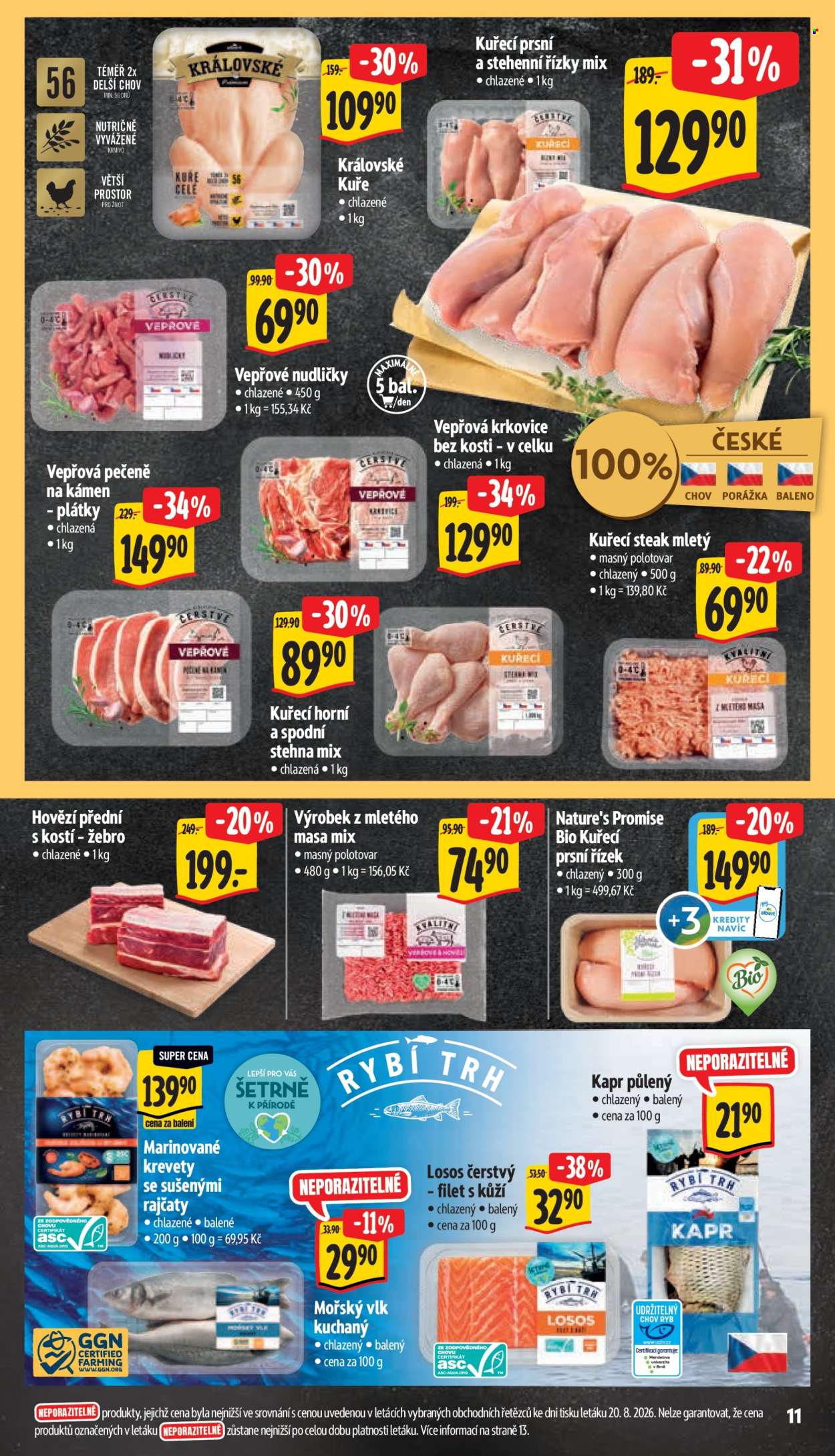 Leták Albert Supermarket - 26.8.2026 - 1.9.2026. Strana 19