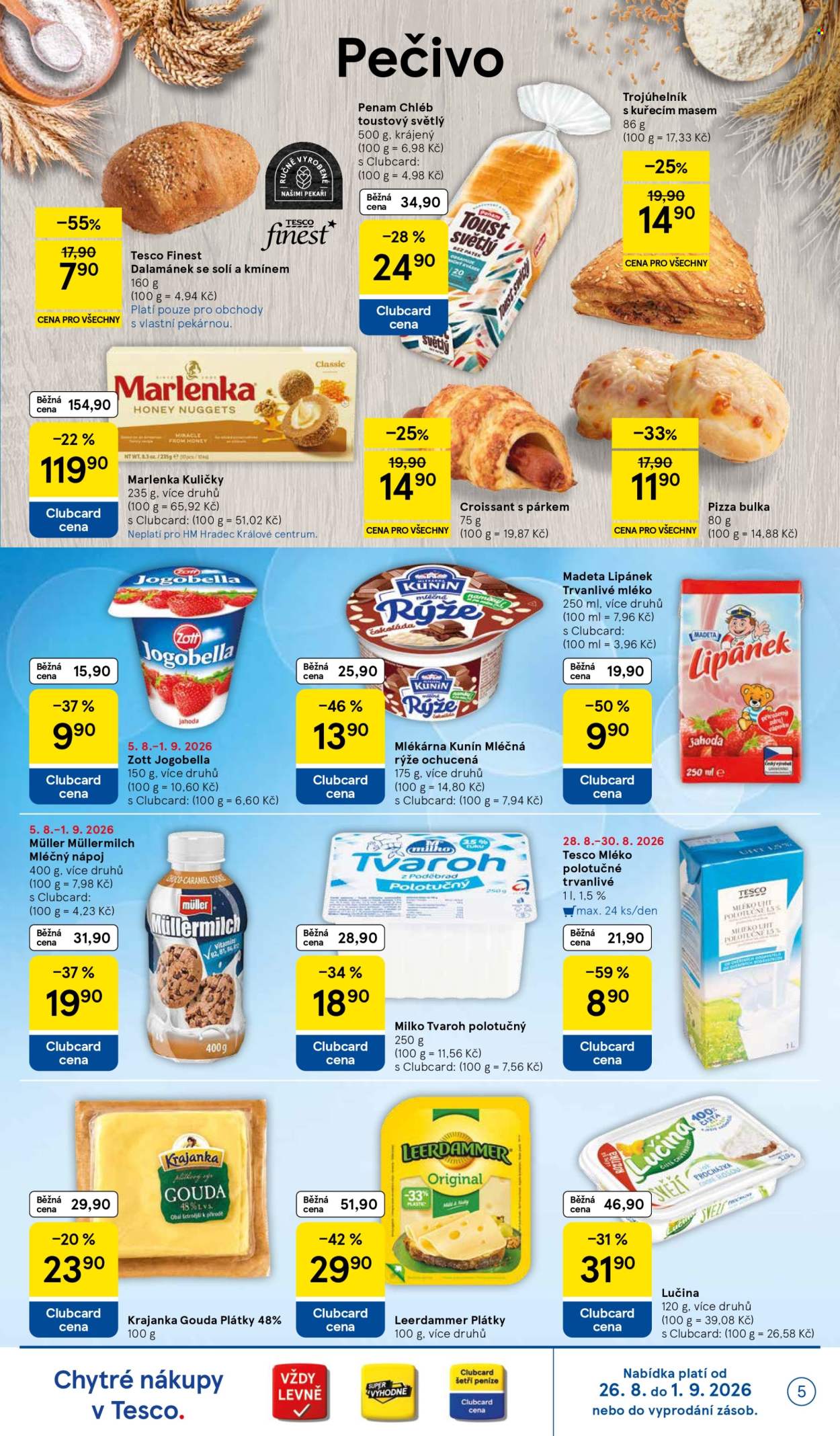 Leták TESCO - 26.8.2026 - 1.9.2026. Strana 5