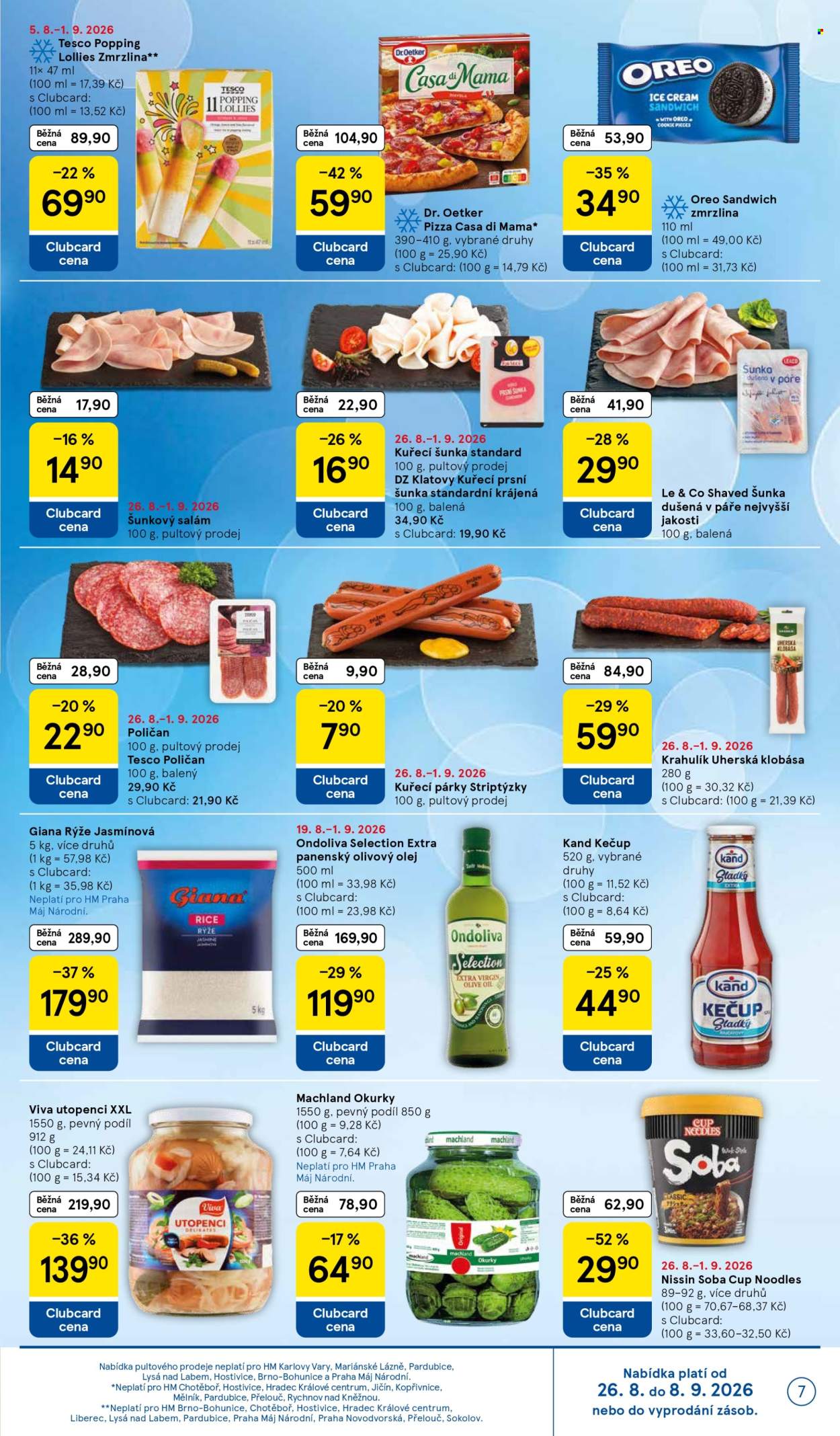 Leták TESCO - 26.8.2026 - 1.9.2026. Strana 7