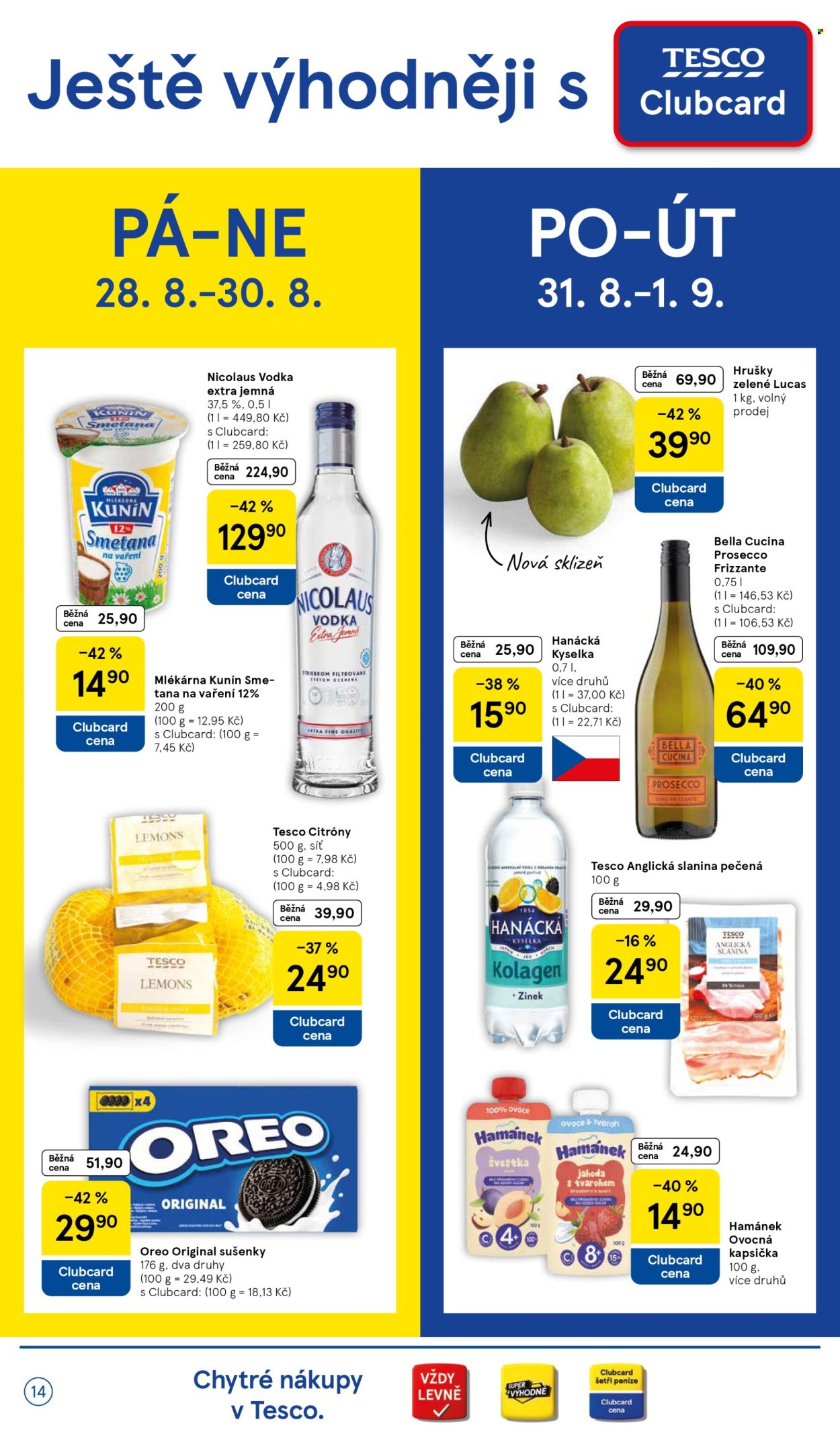 Leták TESCO - 26.8.2026 - 1.9.2026. Strana 14