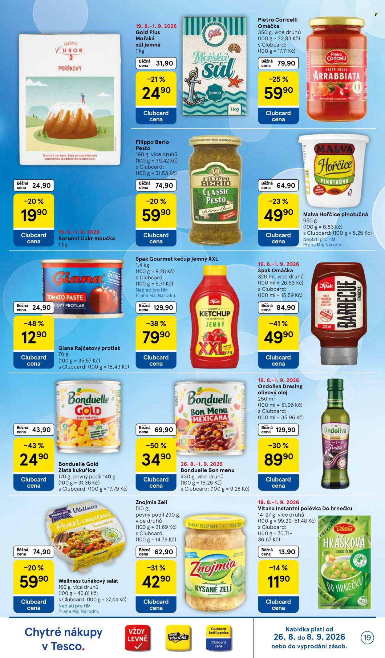 Leták TESCO - 26.8.2026 - 1.9.2026. Strana 19