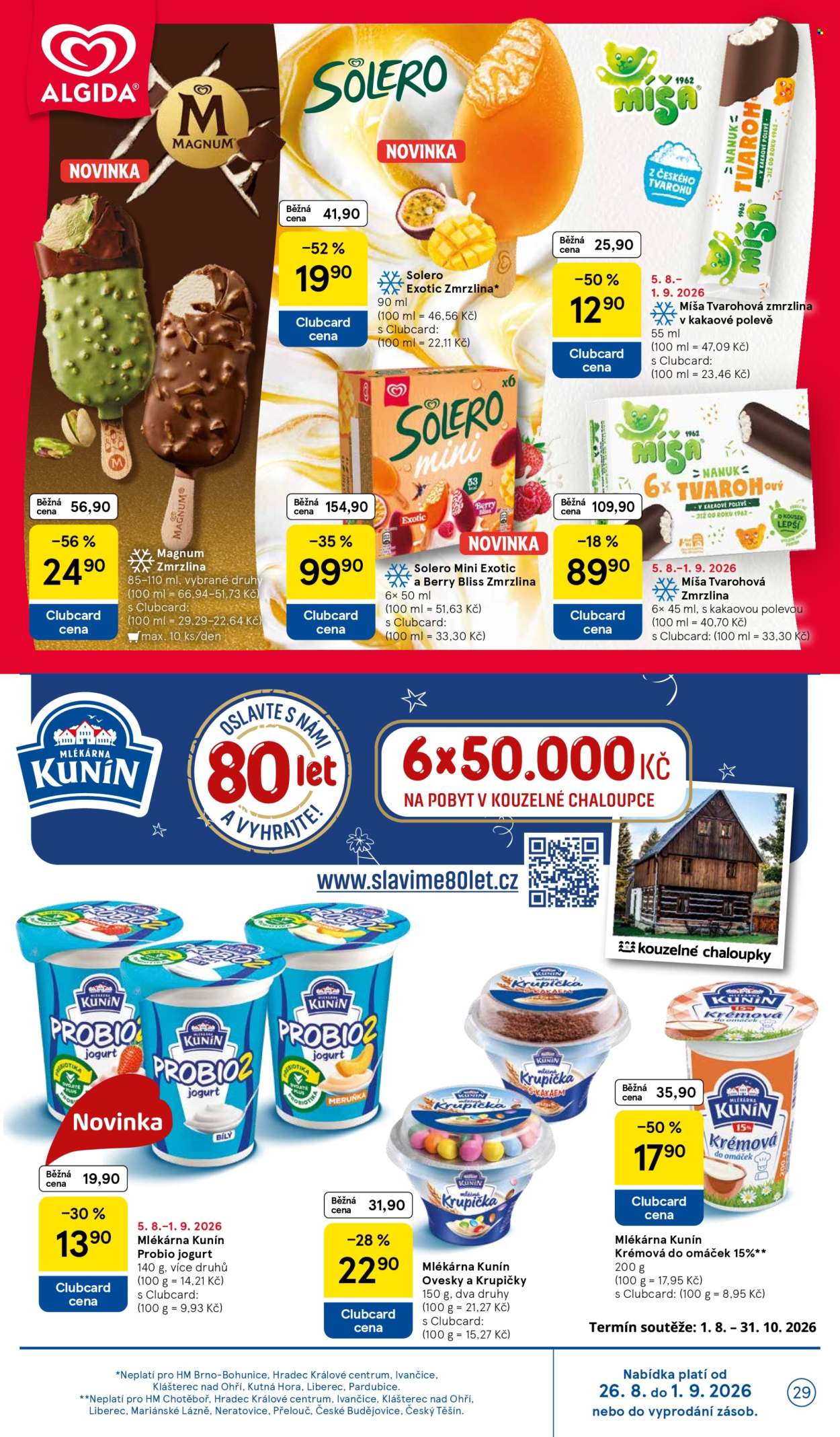 Leták TESCO - 26.8.2026 - 1.9.2026. Strana 29