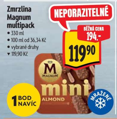 Zmrzlina Magnum multipack