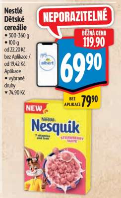 Nestlé Dětské cereálie